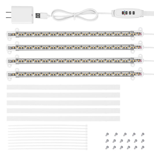 1' Grow Lights - 4 Strip